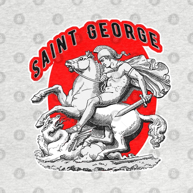 Saint George vs the Dragon by Marccelus